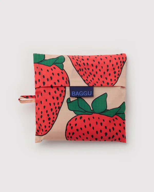 Big Baggu - Strawberry - Material: ripstop-nylon