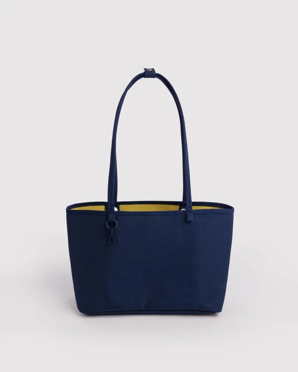 Medium Nylon Reversible Tote - Navy Mix - Size: OS