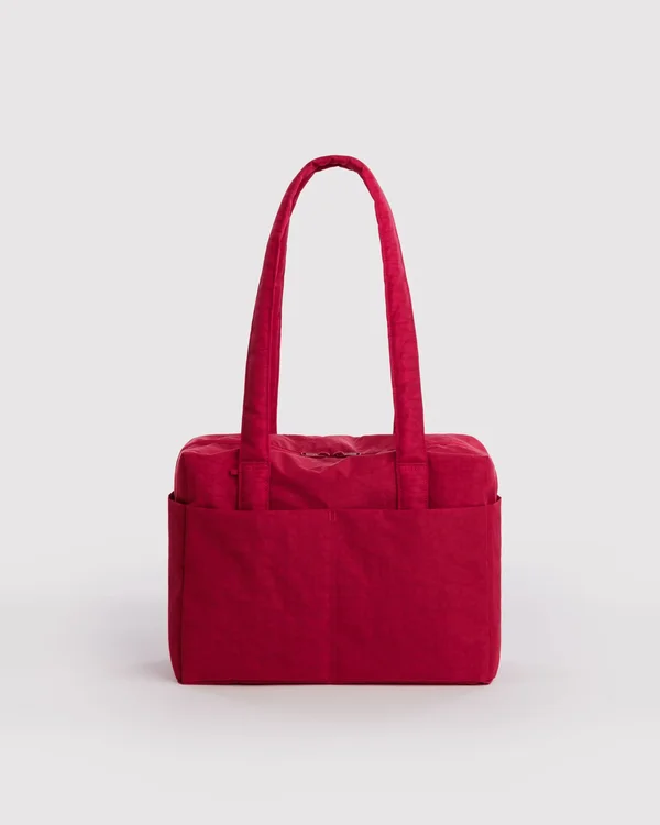 Everyday Cloud Bag - Cherry - Material: heavyweight-nylon