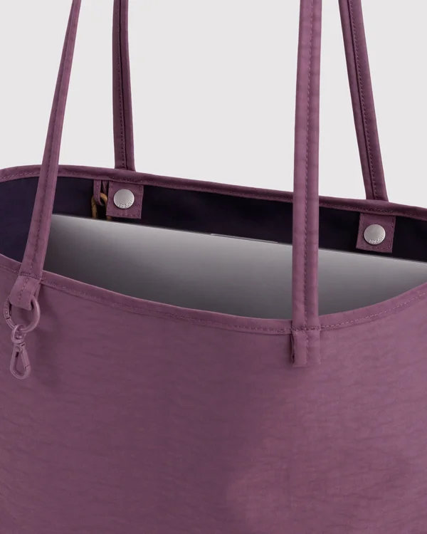 Medium Nylon Reversible Tote - Wild Plum Mix - Size: OS