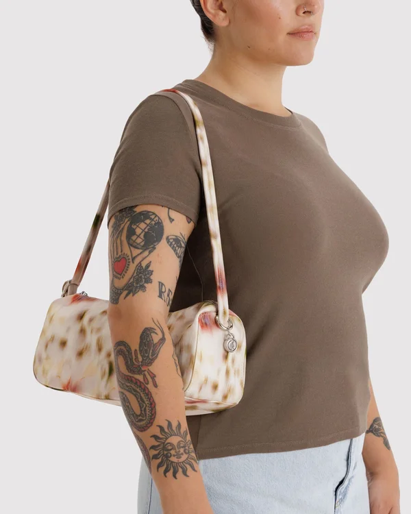 Nylon Loaf Bag - Abstract Floral - Material: heavyweight-nylon