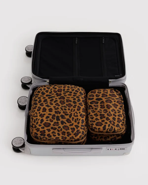 Packing Cube Set - Leopard - Size: OS