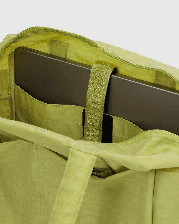 Everyday Cloud Bag - Chartreuse - Material: heavyweight-nylon