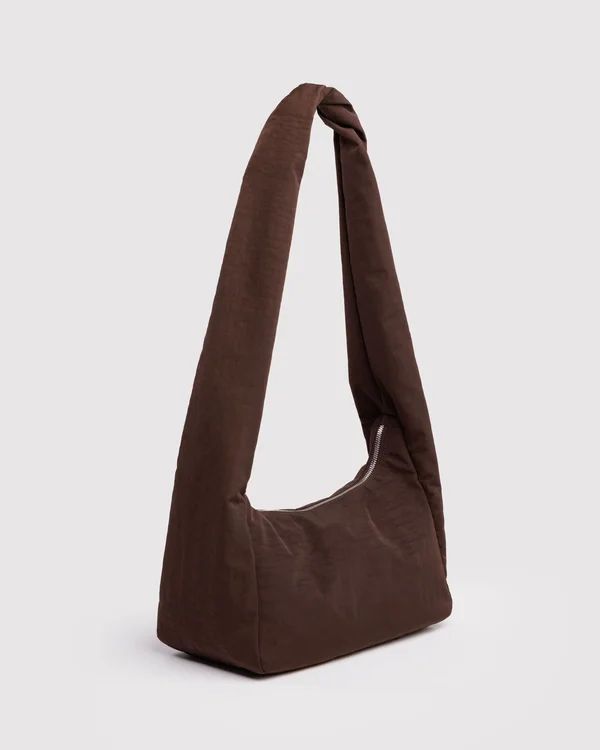 Nylon Meringue Bag - Coffee - Size: OS