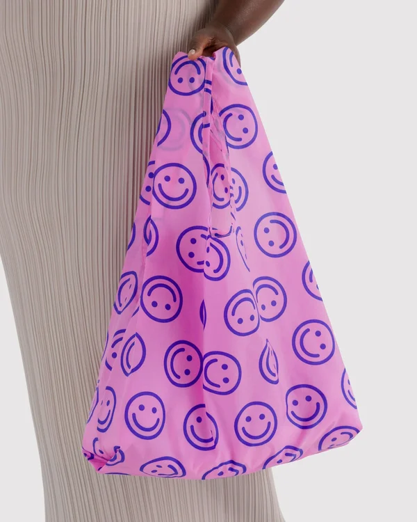 Standard Baggu - Pop Pink Happy