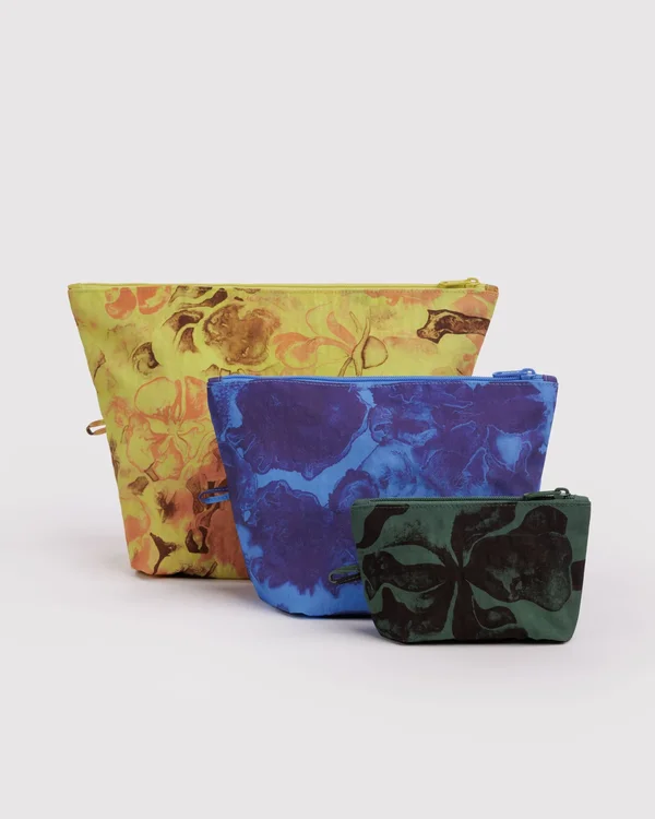 Go Pouch Set - Ruth Asawa Mix - Material: heavyweight-nylon