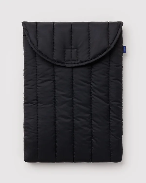 Puffy Laptop Sleeve 16" - Black - Size: OS